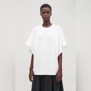 Cos Kimono-Shape Sleeve Jersey Top